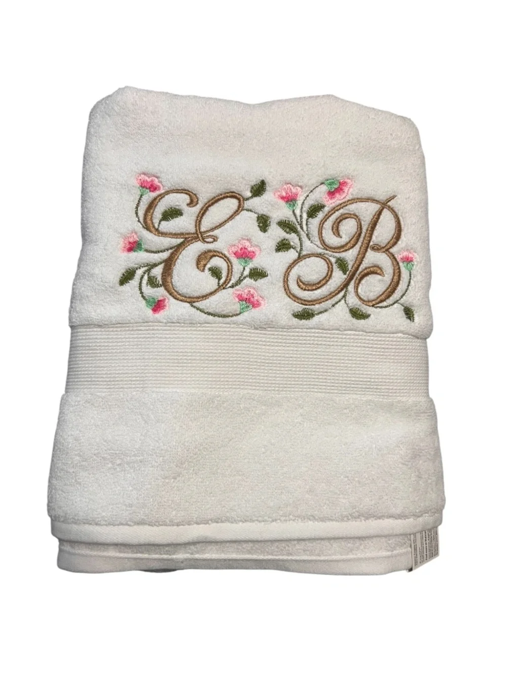 Personalized Embroidered Luxurious Bath Towel set Monogrammed New